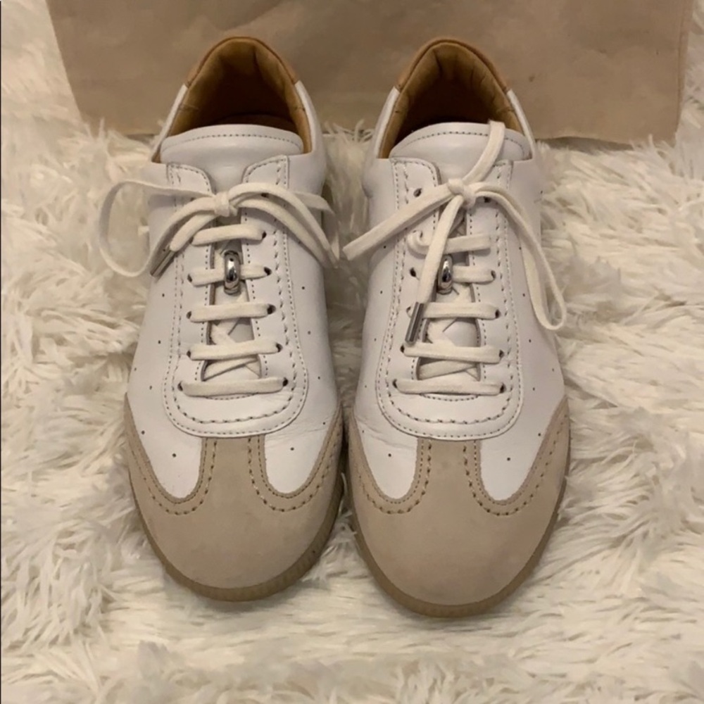 Pairs in Paris. French brand of leather sneakers